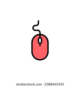 Mouse icon set illustration. click sign and symbol. pointer icon vector.