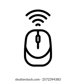 Mouse icon set. Mouse Wireless sign. for mobile concept and web design. vector illustration on white background