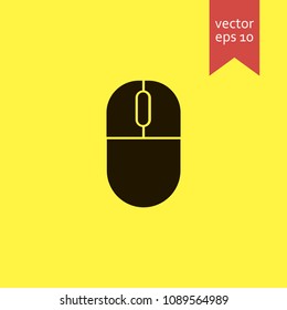 mouse. mouse icon. sign design. Vector EPS 10.