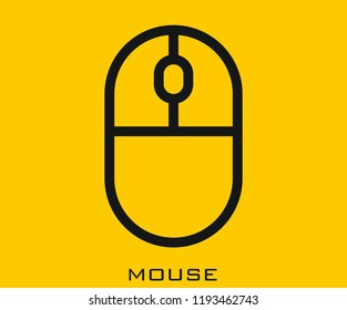 Mouse icon signs