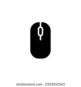 mouse icon simple design in white background
