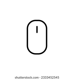 mouse icon simple design in white background