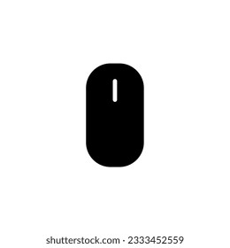 mouse icon simple design in white background