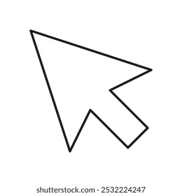 Mouse icon. simple thin line icon.