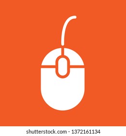 Mouse icon, stock vector illustration, EPS10.