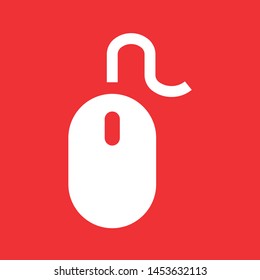 Mouse icon, stock vector illustration, EPS10.