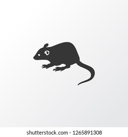 Mouse icon symbol. Premium quality isolated rat element in trendy style.