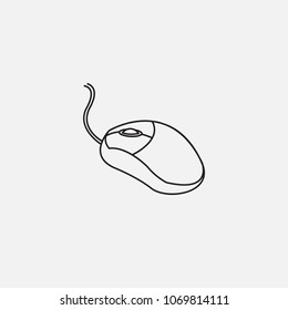 mouse icon template design