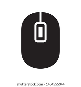 Mouse icon in trendy flat style design. Vector graphic illustration. Suitable for website design, logo, app, and ui. EPS 10.