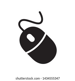 Mouse icon in trendy flat style design. Vector graphic illustration. Suitable for website design, logo, app, and ui. EPS 10.