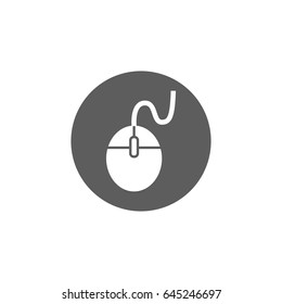 Mouse Icon in trendy flat style isolated on white background. Symbol for your web site design, logo, app, UI. Vector illustration, EPS10.