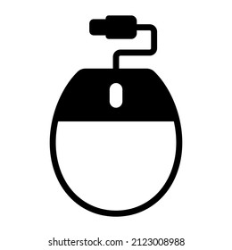 mouse Icon. User interface Vector Illustration, As a Simple Vector Sign and Trendy Symbol in Line Art Style, for Design and Websites, or Mobile Apps,