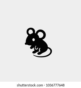 Mouse icon. Vector mouse icon