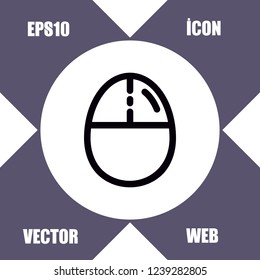 Mouse icon vector