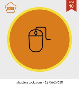 Mouse icon vector