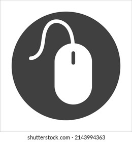 Mouse icon vector. click icon vector. pointer icon vector.