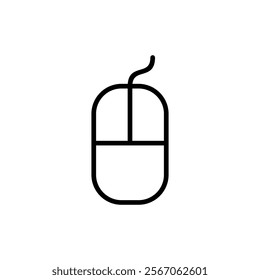 Mouse icon vector. click sign and symbol. pointer icon vector.