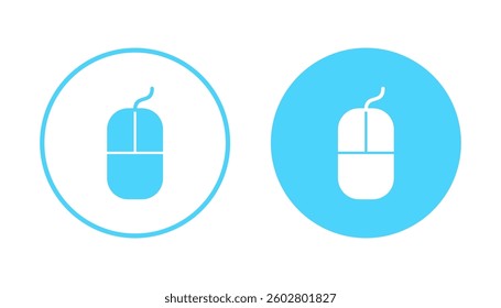Mouse icon vector. click sign and symbol. pointer icon vector.