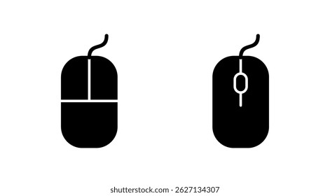 Mouse icon vector. click sign and symbol. pointer icon vector.