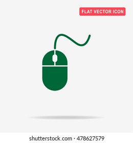 Mouse icon. Vector concept illustration for design.