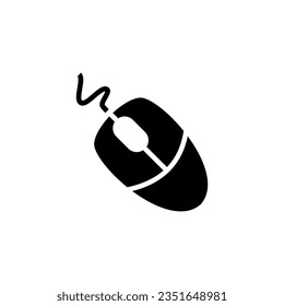 icono del ratón plantillas de diseño vectorial blancas en el fondo