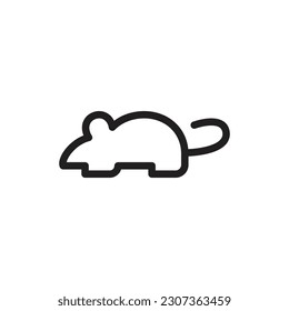 Mouse icon vector design trendy