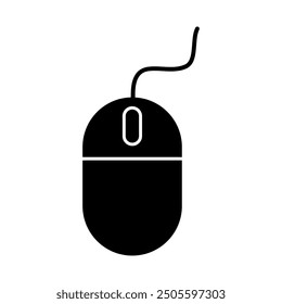 Mouse icon vector illustration. click sign trendy style illustration for web and app..eps