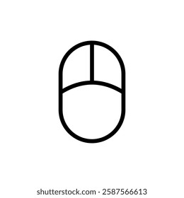 Mouse icon vector illustration. click sign and symbol. pointer icon vector.