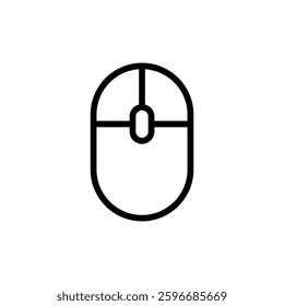 Mouse icon vector illustration. click sign and symbol. pointer icon vector.