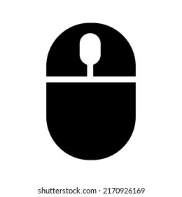 Mouse icon vector illustration color editable
