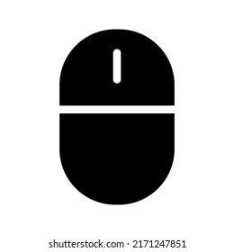Mouse icon vector illustration color editable