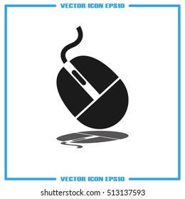 mouse icon vector illustration EPS 10