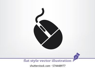 mouse icon vector illustration EPS 10