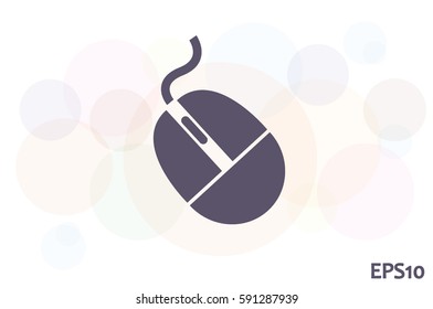 mouse icon vector illustration EPS 10