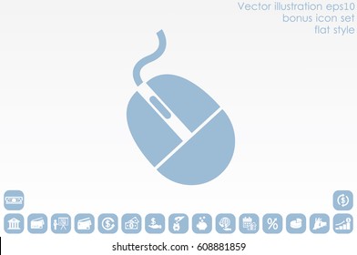 mouse icon vector illustration EPS 10