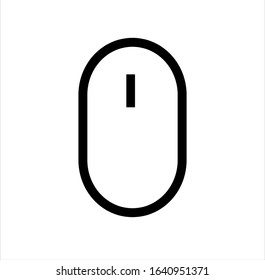 mouse icon vector illustration logo template for many purpose. Isolated on white background.