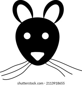 Mouse icon vector illustration on white background..eps