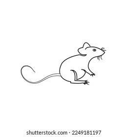 mouse icon vector illustration simple design