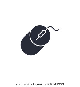 mouse icon vector illustration. mouse symbol isolated on white background