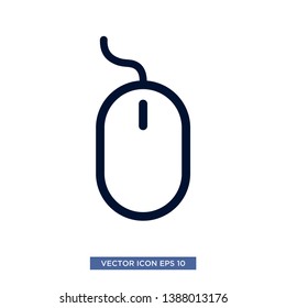 Mouse icon vector illustration template