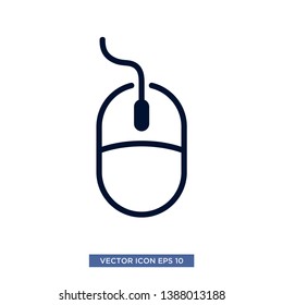 Mouse icon vector illustration template