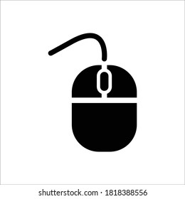 Plantilla de ilustración del vector de icono del ratón