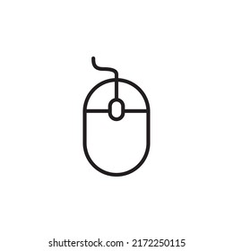 Mouse icon vector illustration template