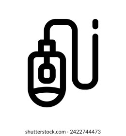 mouse icon. vector line icon for your website, mobile, presentation, and logo design.
