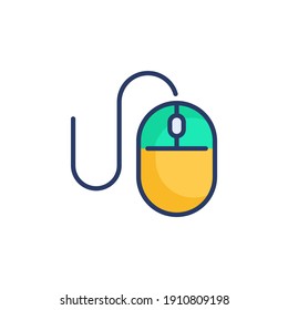 Mouse icon in vector. Logotype