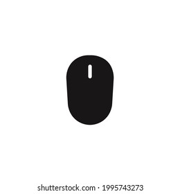 mouse icon vector on a white background