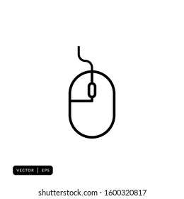 Mouse Icon Vector - Sign or Symbol