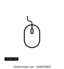 Mouse Icon Vector - Sign or Symbol