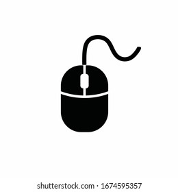 mouse icon vector sign symbol isolated