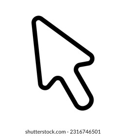 Design-Illustration des Maussymbols Vektor Symbol